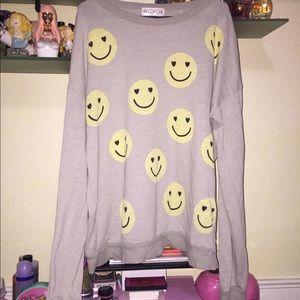 Another rare Wildfox  All Smiles Barefoot sweater
